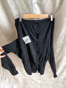 Pinteresty Offshoulder Cardigan