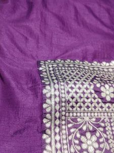 Elegant Purple Embroidered Kurta