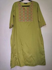 Green Beautiful Kurti