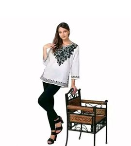 BRAND NEW EMBROIDERY SHORT KURTI