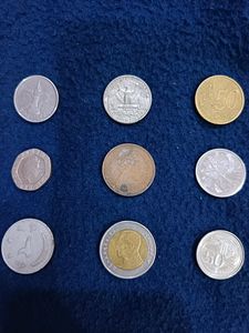 Mix Countries Foreigner Coins