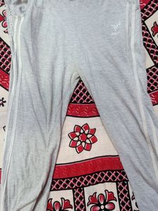 Woman Striped Grey Tracksuit