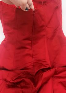 Maroon Princess Gown