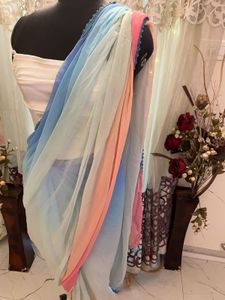 Elegant Ombre Saree(blouse bot included)