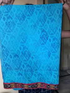 Sky Blue Saree