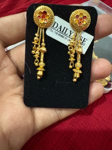 Gold Dangle Earrings