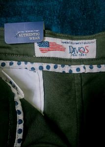 DIVOS Olive Green Trousers❤️❤️