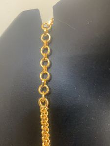 Gold Plated Premium Quality Mango Design Jwellary Necklace Jwellary