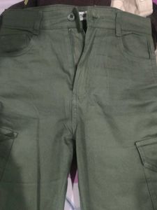 Olive Green Cargo Pants