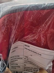 Solimo Hiking Day Backpack, 15L, Red 🎒t