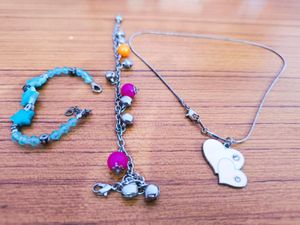Pendant ❤️and Bracelets