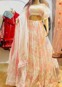 Wedding lehanga for side functions