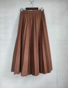 Locve Women’s  Pleated Midi Skirt