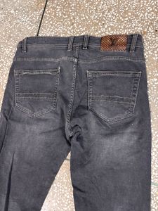 Stylish Grey Denim Jeans