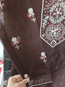 Brown stylish Kurti