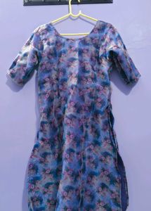 Floral Print Kurta