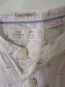 Zara Baby Sailboat Shirt