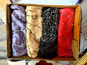 Silk Scarves - Set of 4