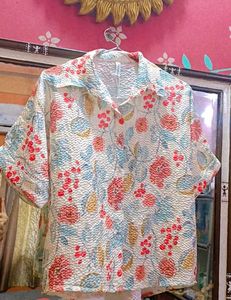 New Floral Polo top With tag
