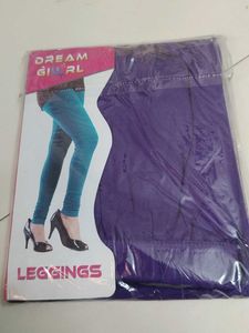 Violet Colour Leggings..