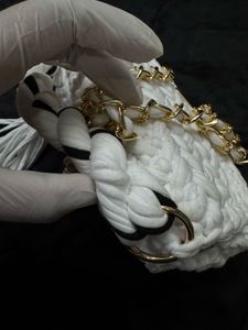 White Party Wear Handbag