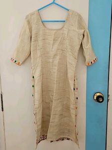 Vibrant Hand-Embroidered Tunic Top