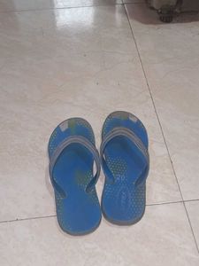 Blue Flip Flops