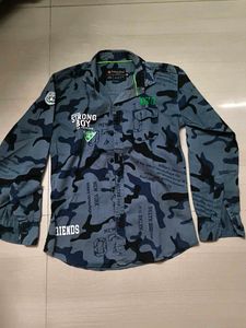 Cool Camo Print Shirt