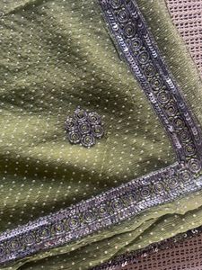 Cutdana Work Heavy Saree