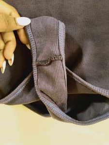 Stylish Grey Bodysuit