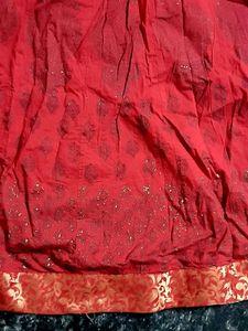 Bright Red Kurta
