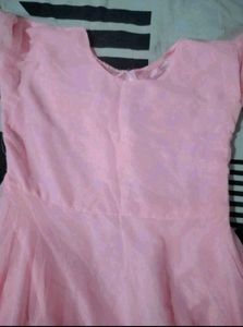 Pink Embroidered Kurta