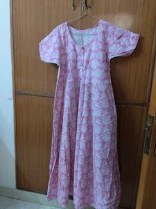 Pink Long Gown