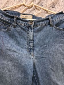 Wide Leg Denim Jeans