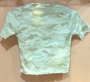 Print Crop Top
