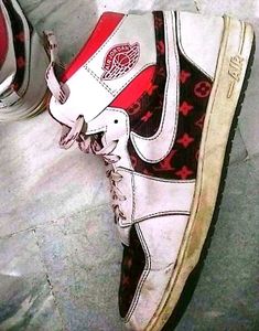 Jordan Louis Vuitton Inspired Sneakers