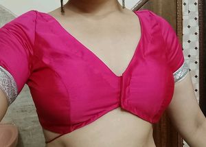 Sabyasachi Rani Pink Blouse 💗