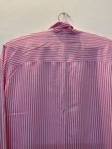 pink striped shirt for ladies