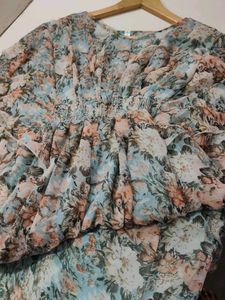 Kaftan Pettern Gown