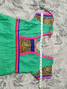 Gorgeous Green Embroidered Anarkali