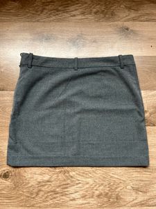 Gray Mini Skirt
