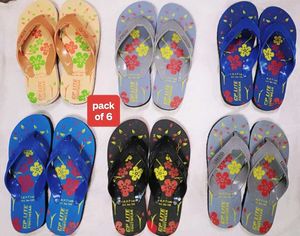 Women Slippers For Combo Pack Of 6