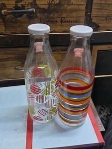 TREO Glass Bottles (Set of 2)