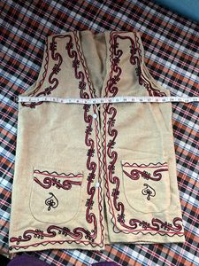 Embroidered Overcoat