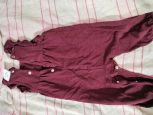 Combo Of Dungarees And A Pant