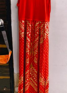 Red Hot Gown Party Wear