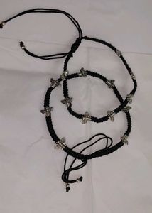 Boho Bee Anklets Set