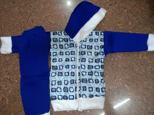Baby Blue Snowsuit Set