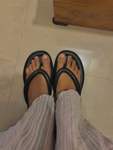 Black Flip Flops