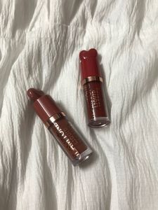 pack of 2 liquid lipsticks (mini) RED AND NUDE